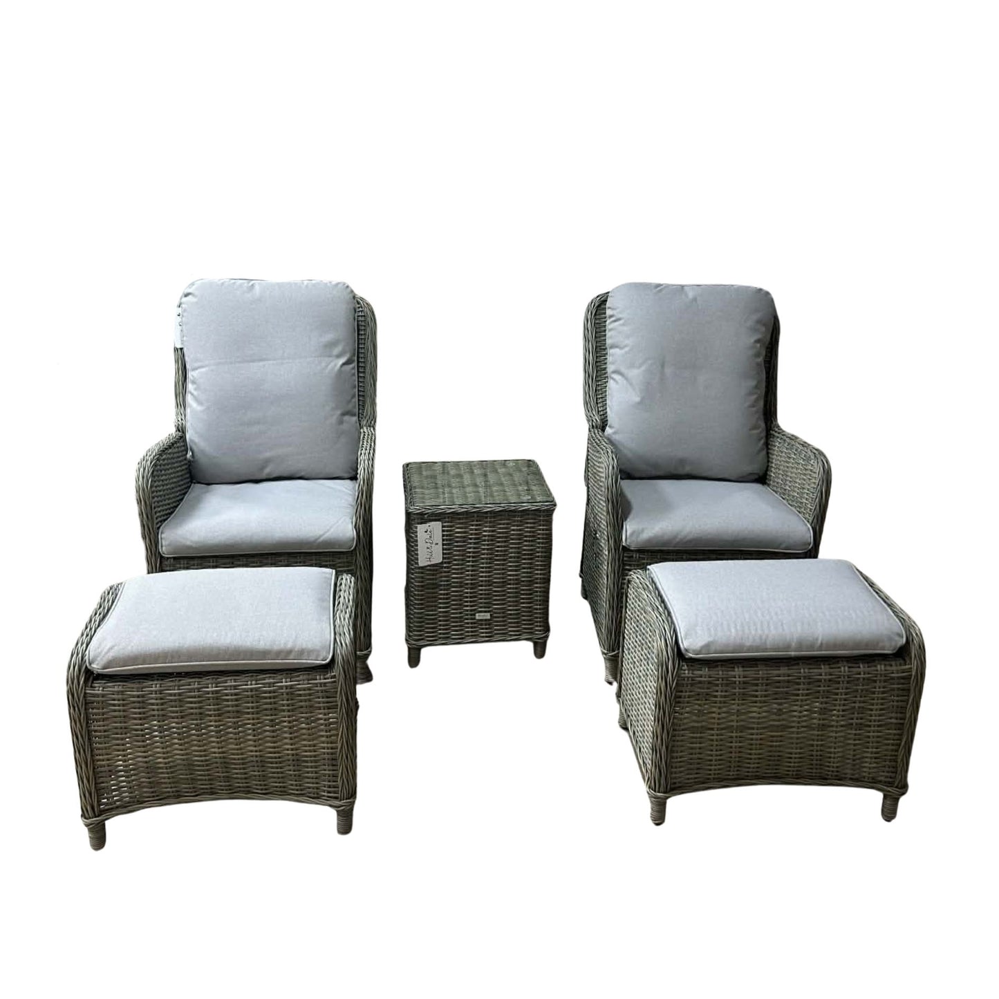 Hill & Dale Malton Duo Recliner Set - Brown | W0037