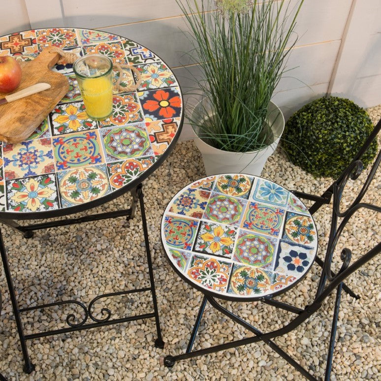 Kaemingk Braga Mosaic Bistro Set | M0001