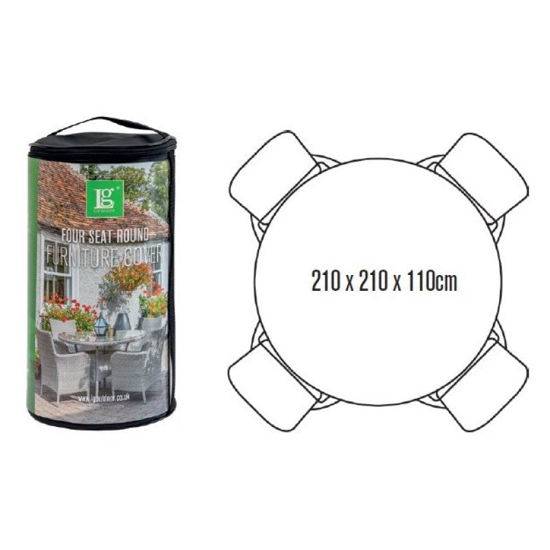 Leisuregrow 4 Seat Dining Set Cover