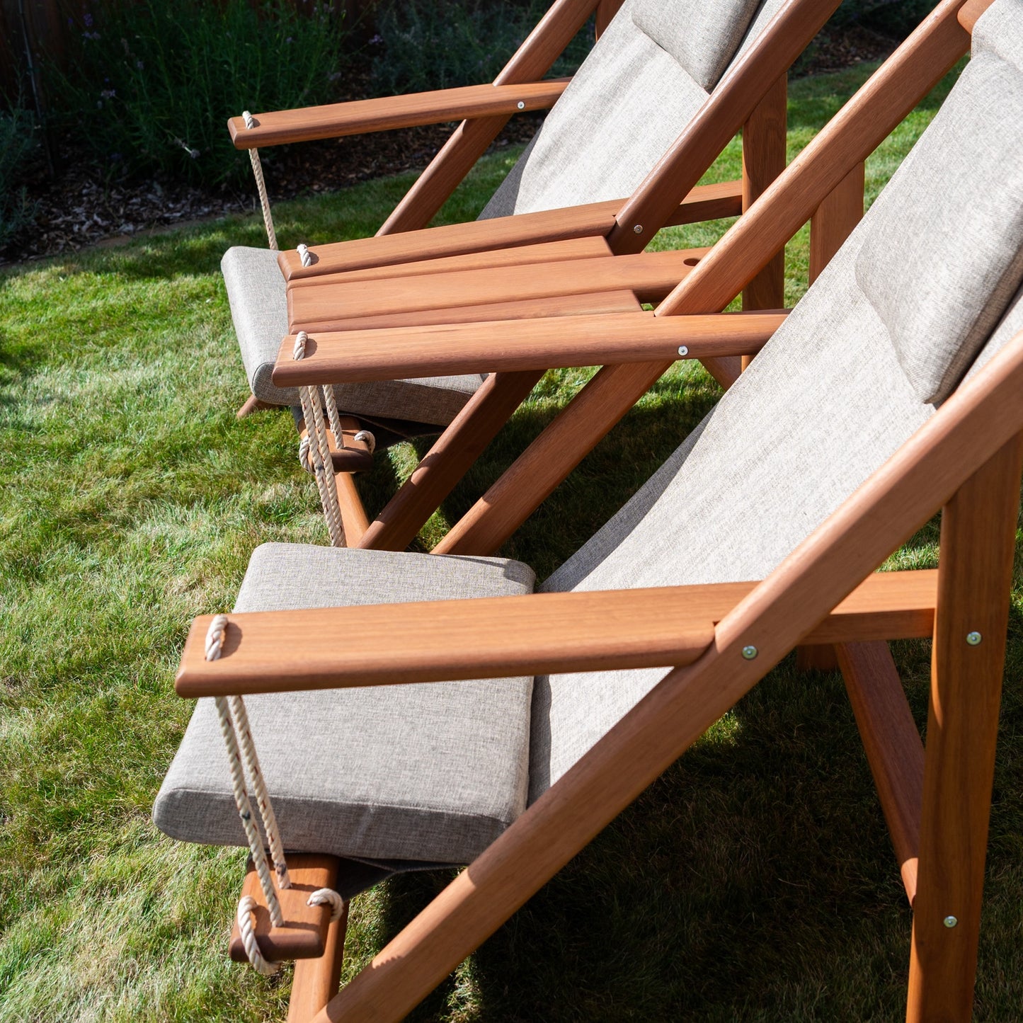 Norfolk Leisure Eucalyptus Adirondack Tete-a-Tete Set