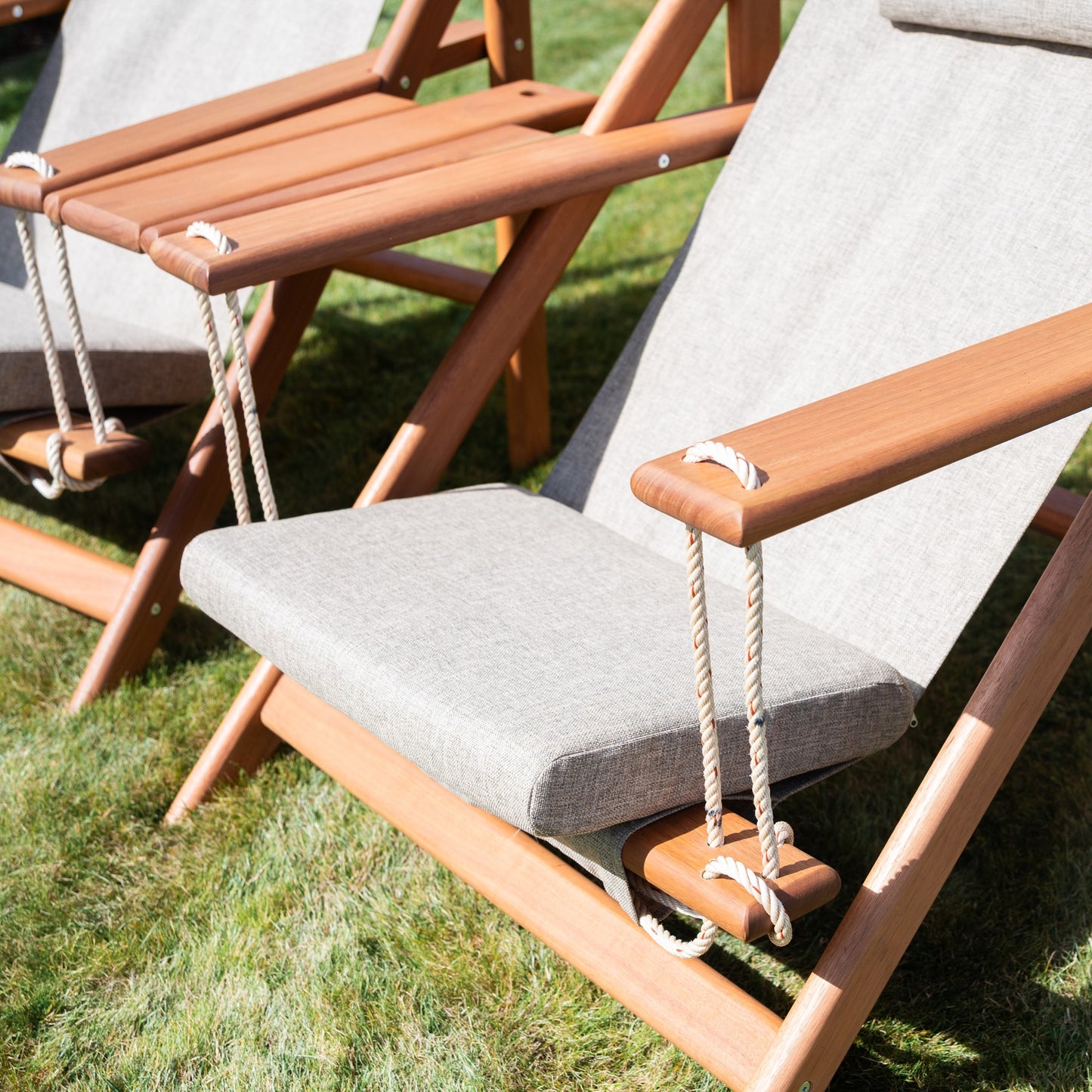 Norfolk Leisure Eucalyptus Adirondack Tete-a-Tete Set