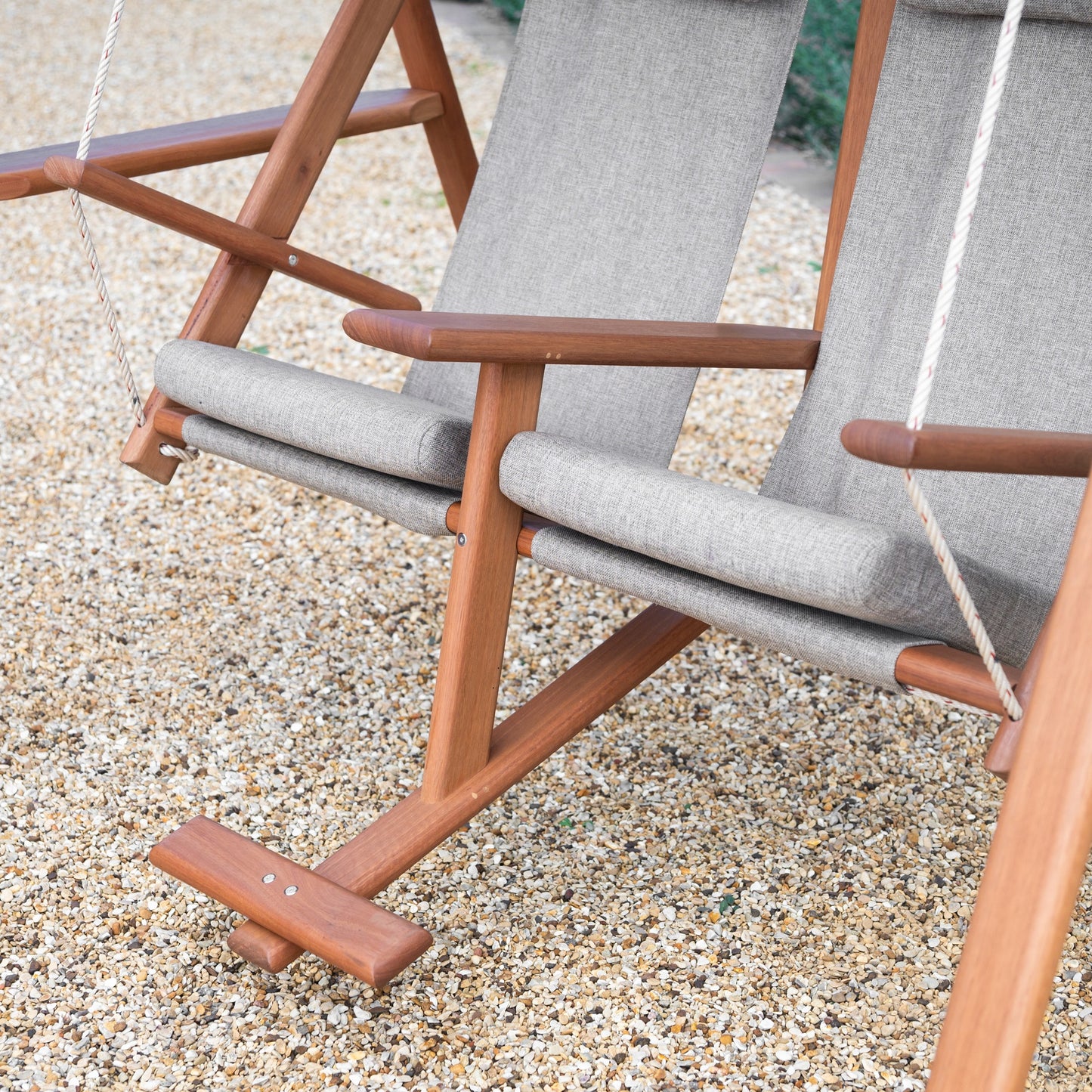 Norfolk Leisure Eucalyptus Twin Swing Bench