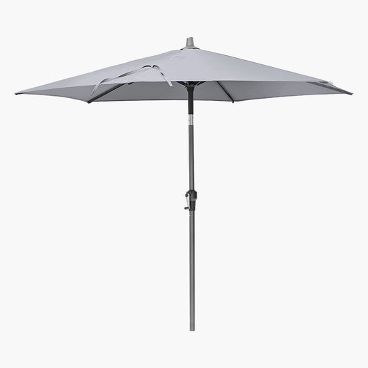 Pacific Lifestyle Riva 2.5m Round Parasol - Luna Grey