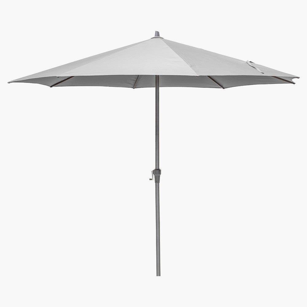 Pacific Lifestyle Riva 3.5m Round Parasol - Luna Grey