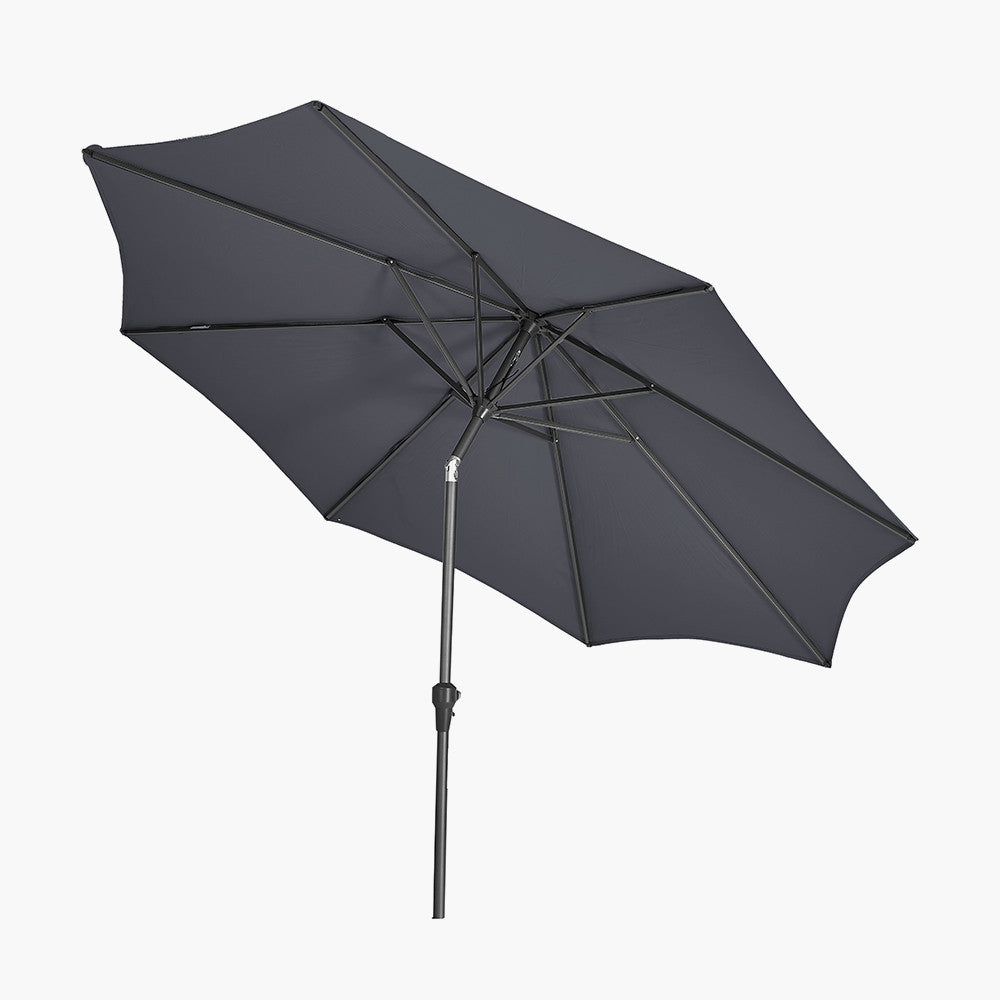 Pacific Lifestyle Riva 3m Round Parasol - Anthracite