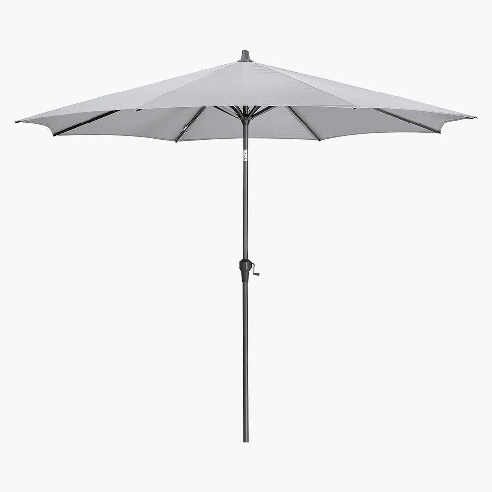 Pacific Lifestyle Riva 3m Round Parasol - Luna Grey