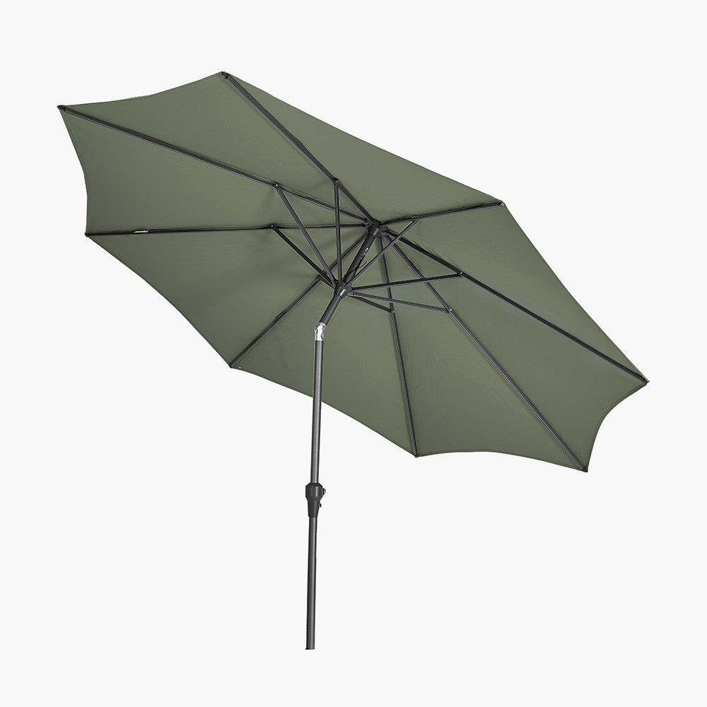 Pacific Lifestyle Riva 3m Round Parasol - Olive