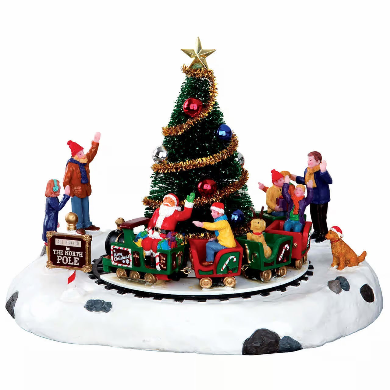Santas Kiddie Train | Lemax Christmas Villages