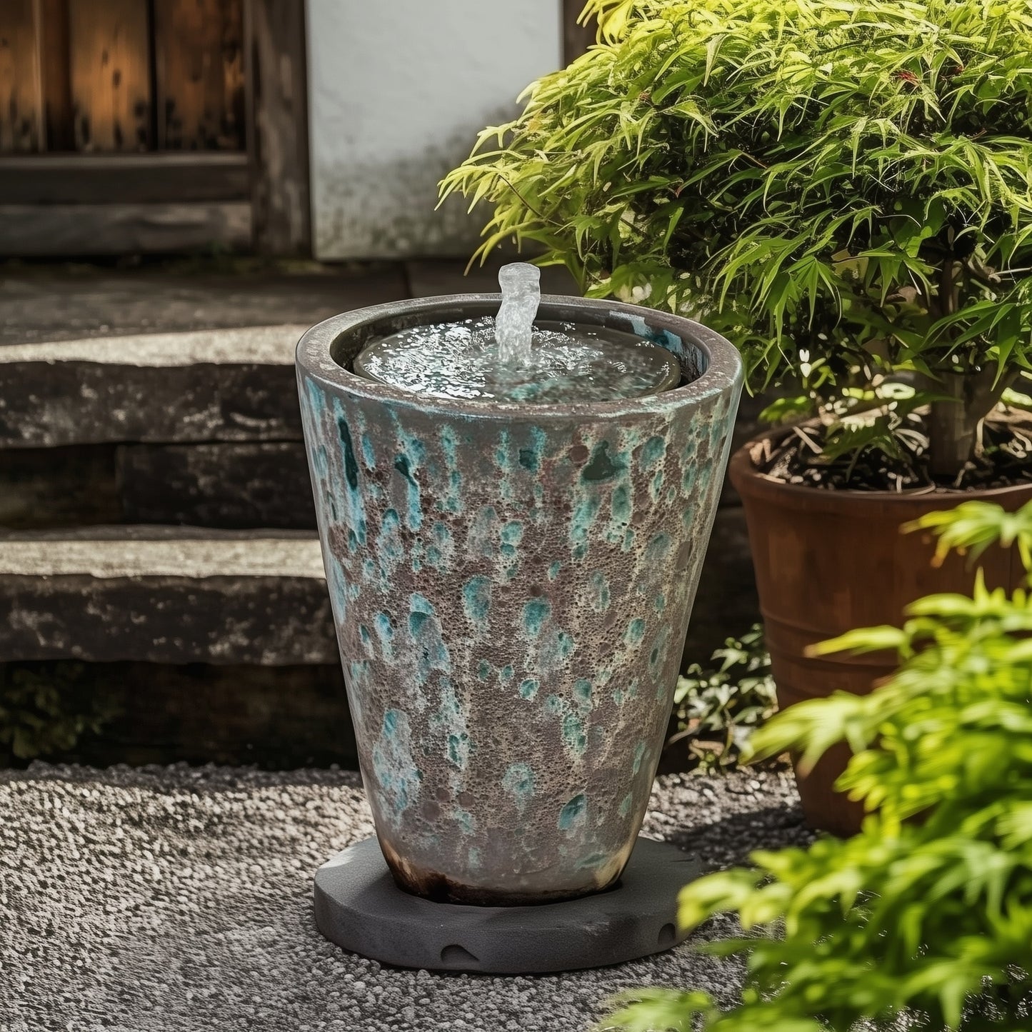 Small Pot Turquoise - Altico Water Feature