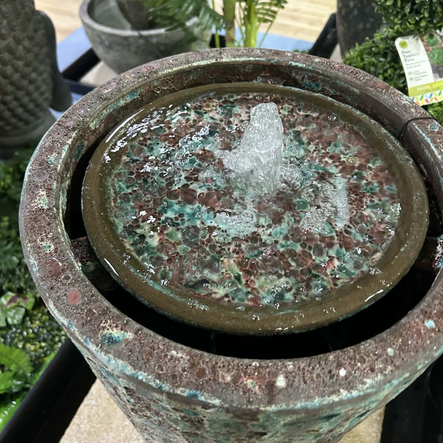 Small Pot Turquoise - Altico Water Feature