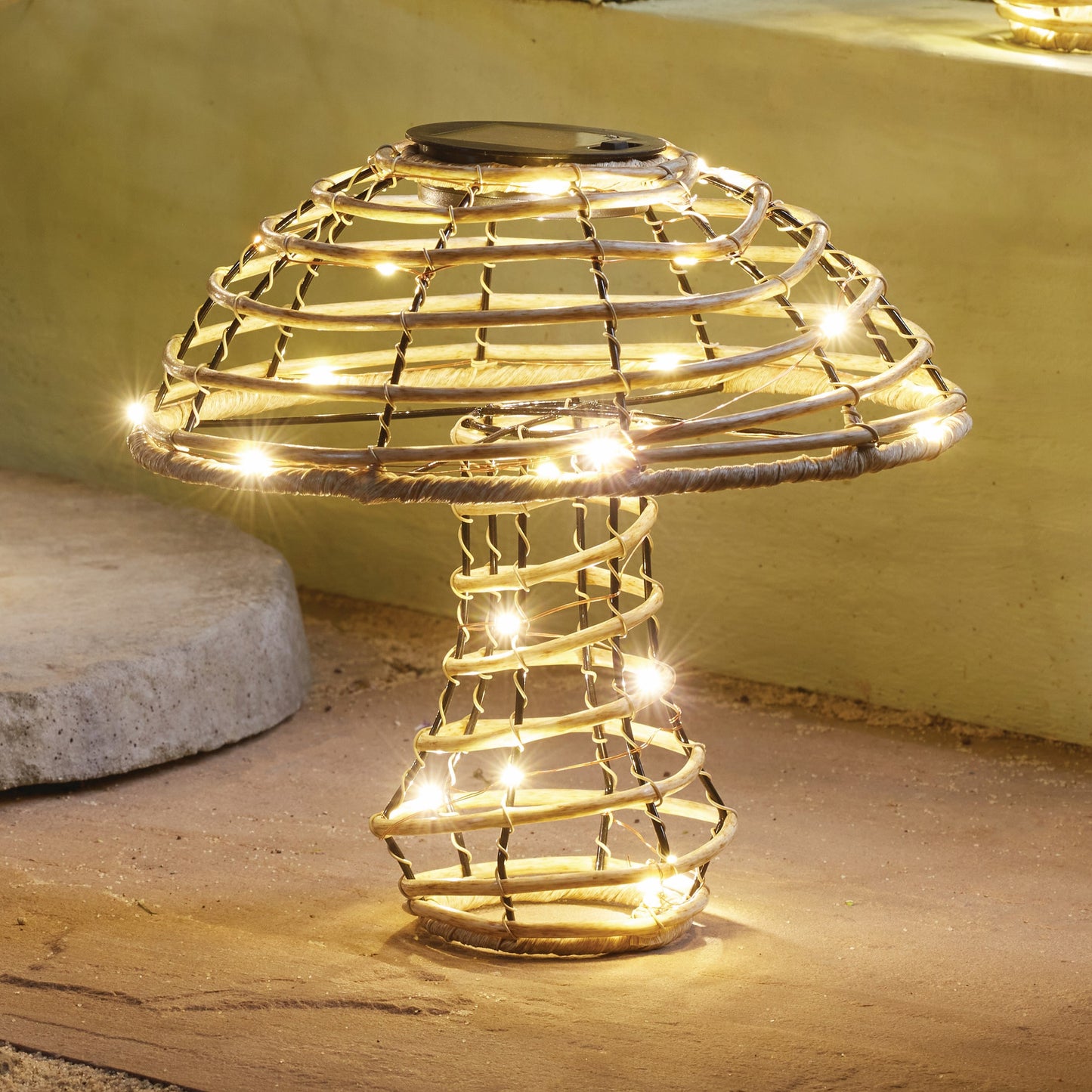 Smart Garden - Large GlowCap Rattan Mushroom