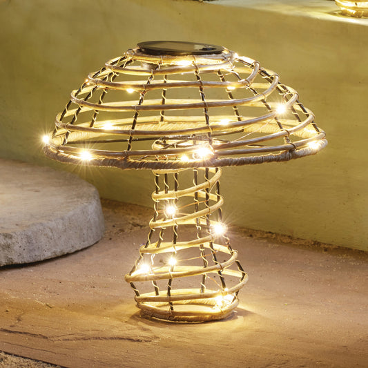 Smart Garden - Large GlowCap Rattan Mushroom