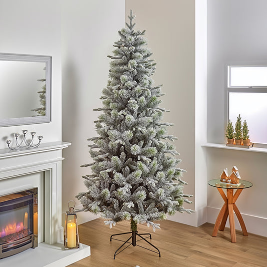 7.5ft Snowy Ashford - National Tree Christmas Tree | AT39