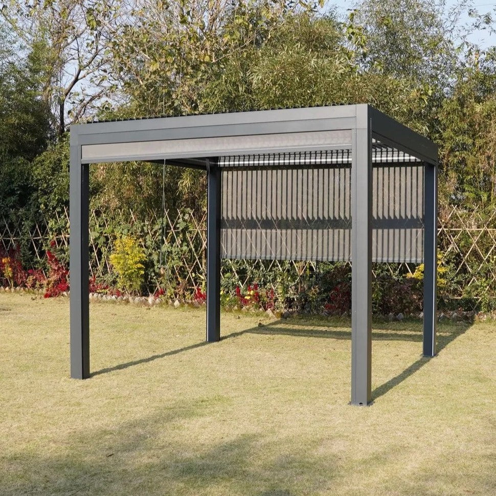 Supremo Belfort 3x3m Pergola - Charcoal