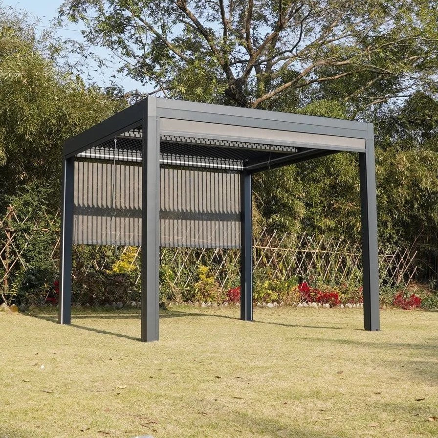 Supremo Belfort 3x3m Pergola - Charcoal