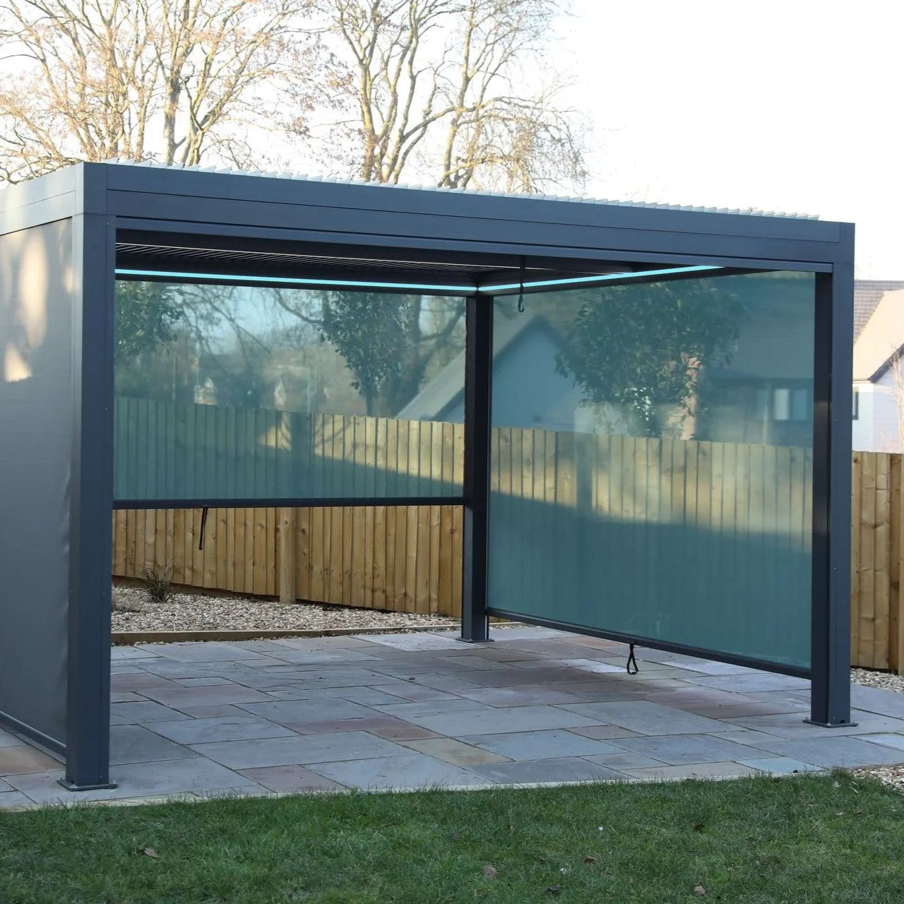 Supremo Belfort 3x3m Pergola - Charcoal
