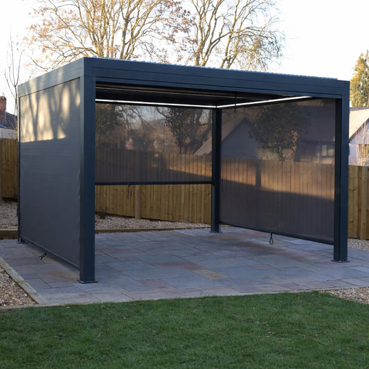 Supremo Belfort 3x4m Pergola - Charcoal