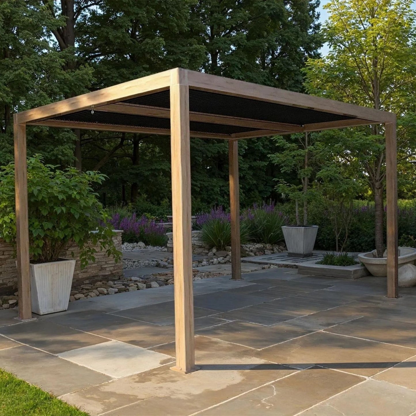 Supremo Belford 3x4m Pergola - Wood Effect