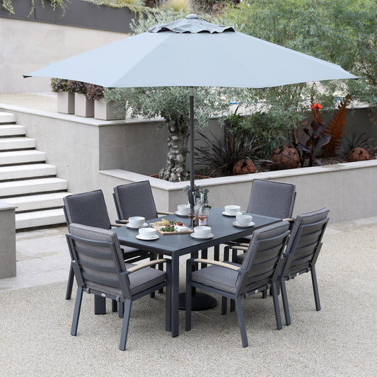 Supremo Modena 6 Seat Dining Set | A0014
