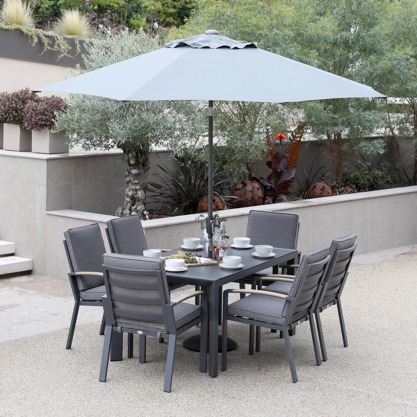 Supremo Modena 6 Seat Dining Set | A0014