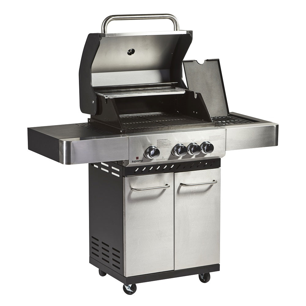 Supremo Series 2 - 3 Burner BBQ with Side Burner