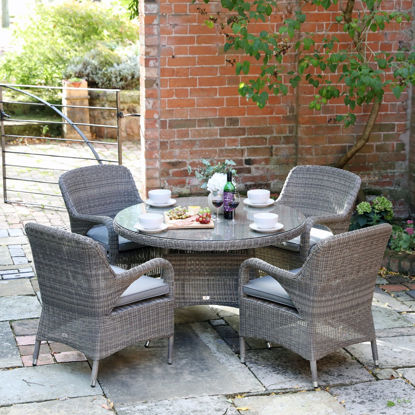 Supremo Verona 4 Seat Dining Set | W0040