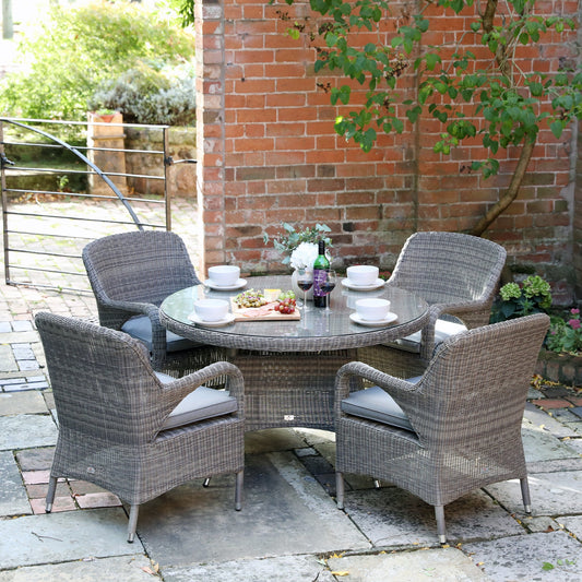 Supremo Verona 4 Seat Dining Set | W0040