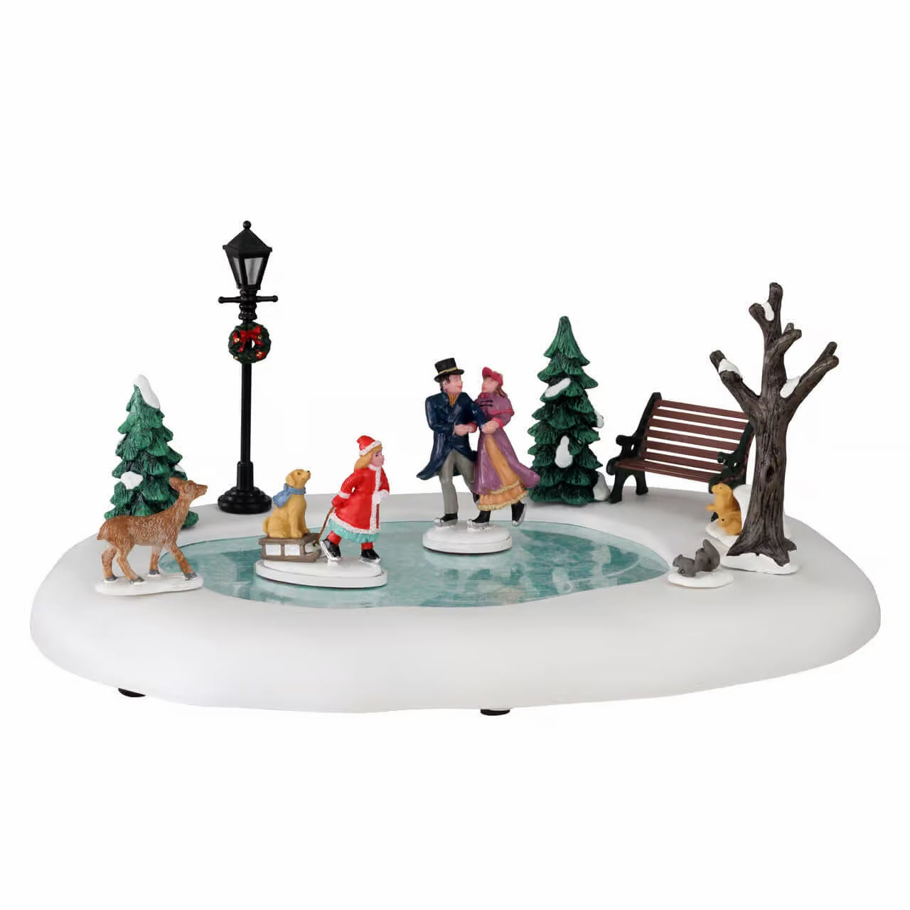 Victorian Skaters | Lemax Christmas Villages