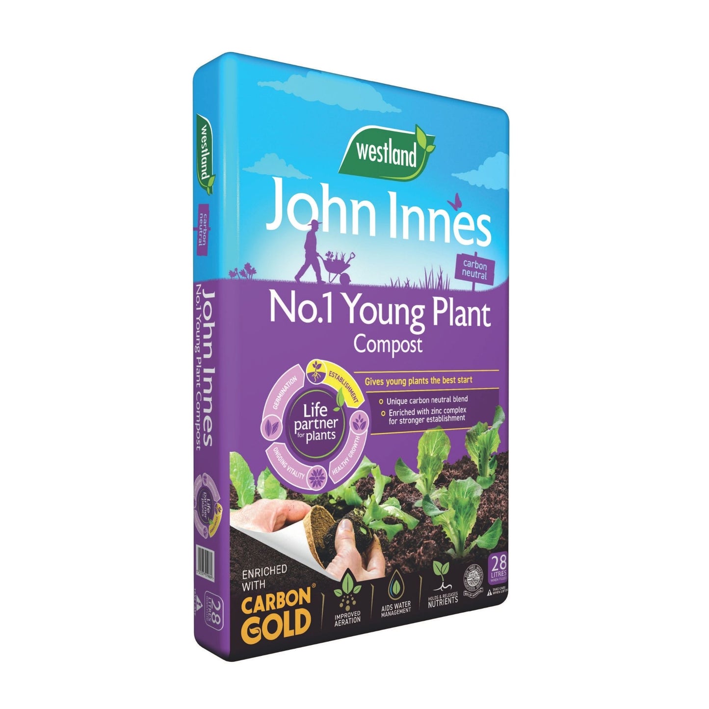 Westland - Peat Free John Innes No.1 Young Plant Compost 28L